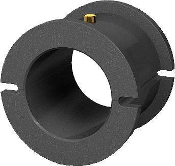 Graphalloy Self-Lubricating Split Double Flange Bushings